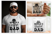 Fathers Day SVG Bundle Cricut Design, an Object Graphic by Creative Arslan (Thumbnail 4 of 6)