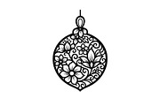 Hanging Mandala Ornament Vector Bund, an Illustration by musafir_fashion (Thumbnail 4 of 51)