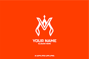 MV KING, a Branding & Logo Template by mwh_design (Thumbnail 1 of 2)