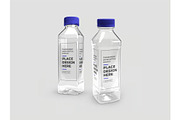 Plastic Bottle Mockup Template Set, a Household Mockup by DesignRushMarket (Thumbnail 4 of 11)