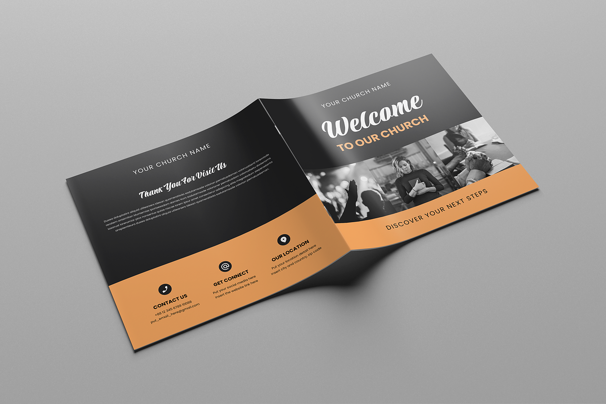 Church Information Brochure, a Brochure Template by Leaflove (Photo 6 of 9)