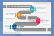 Roadmap Infographic Template, a Templates & Theme by Bartama Graphic (Thumbnail 4 of 4)