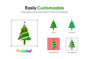 Christmas Tree Icons, a Duotone Icon by Brickclay (Thumbnail 3 of 5)