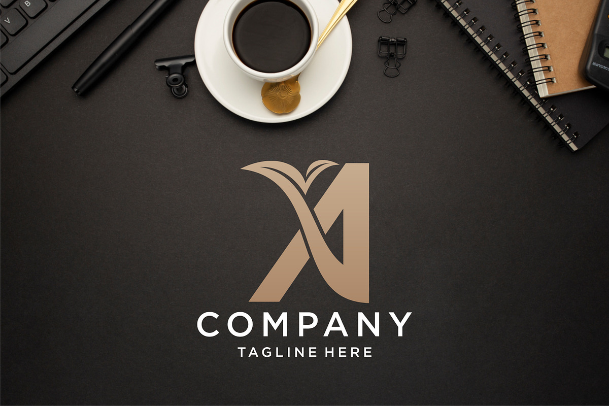 monogram logo design - SVG file, a Branding & Logo Template by BARONSTD (Photo 6 of 17)