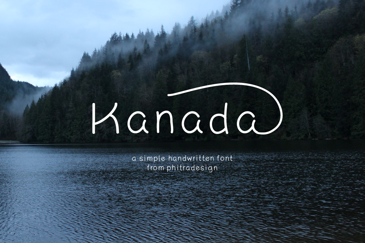 Kanada - Font