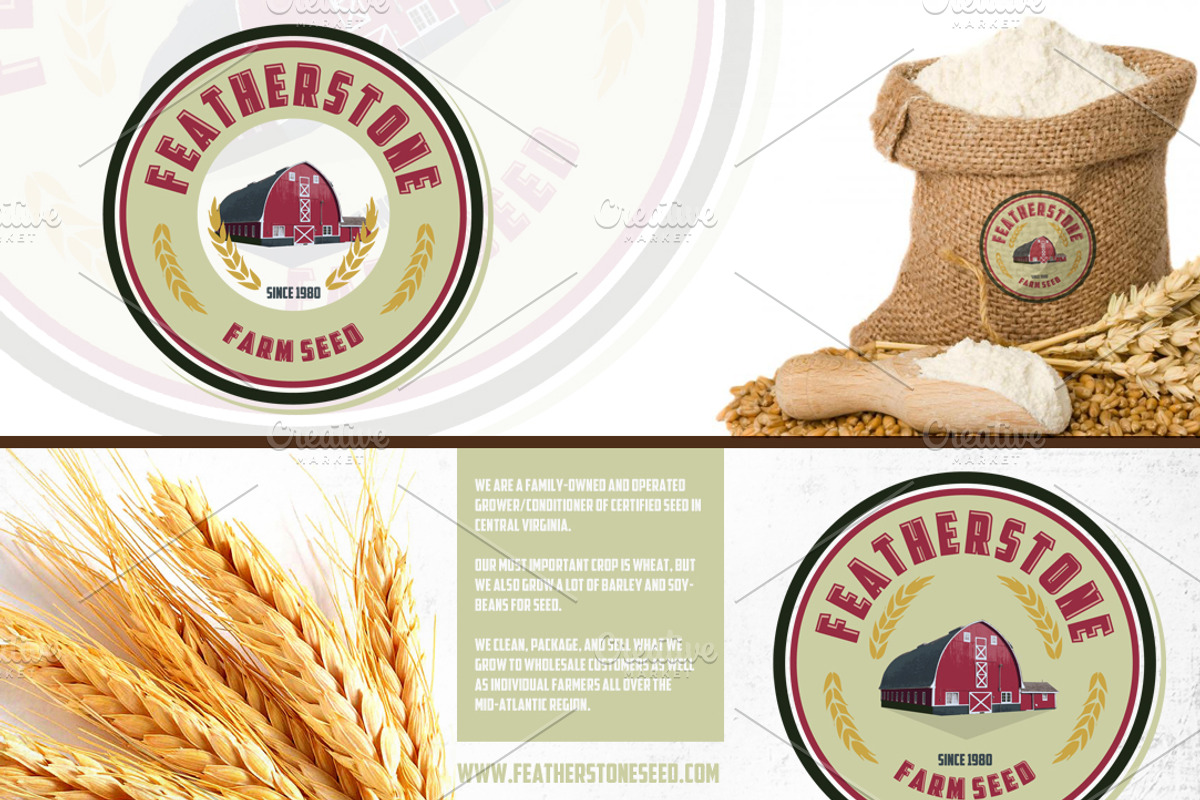 Farm Logos, a Branding & Logo Template by Creatiph Market (Photo 2 of 4)