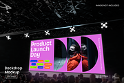 Backdrop Mockup, an Advertising Mockup by Unerispace (Thumbnail 1 of 4)