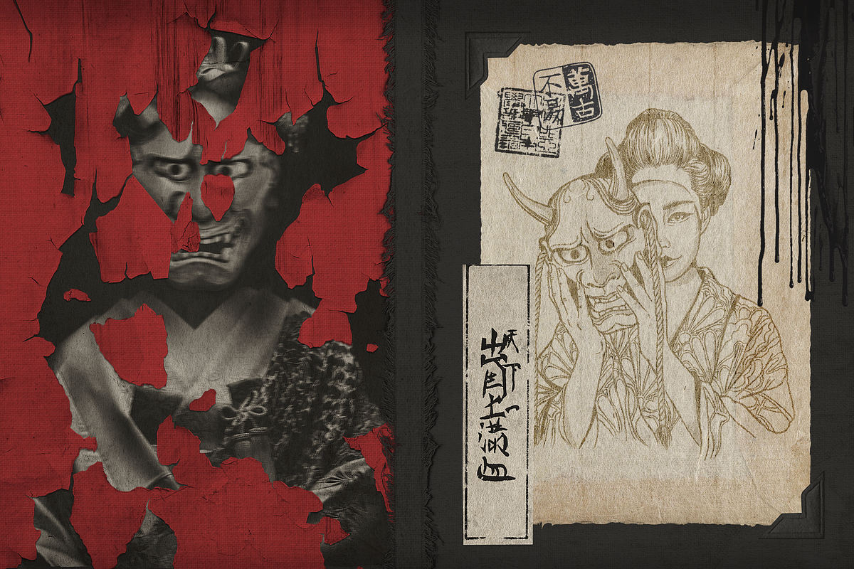 Crimson Vengeance | Collage Kit, an Object Graphic by Moon Starer Studio (Photo 6 of 9)