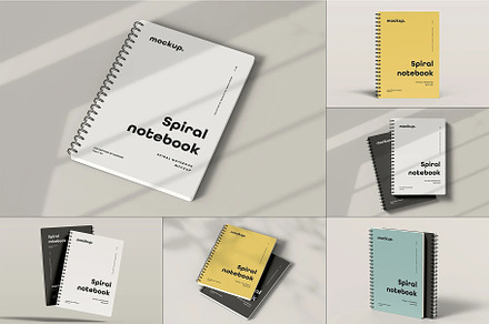 Spiral Notebook Mock-up