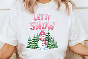 Christmas Let it Snow png, an Illustration by Designworld (Thumbnail 2 of 5)
