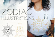 ASTROLOGY watercolor zodiac signs, a Decorative Illustration by Yuliya Derbisheva (Thumbnail 12 of 17)