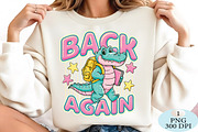 Guess Who's Back Gator PNG, a Seasonal Illustration by Daily.Designs (Thumbnail 2 of 5)