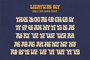 Star Vintage Font, a Sans Serif Font by HansCo Studio (Thumbnail 8 of 8)