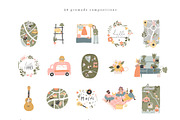 Summer Market - poster & map creator, a Decorative Illustration by Cute Atelier (Thumbnail 10 of 18)