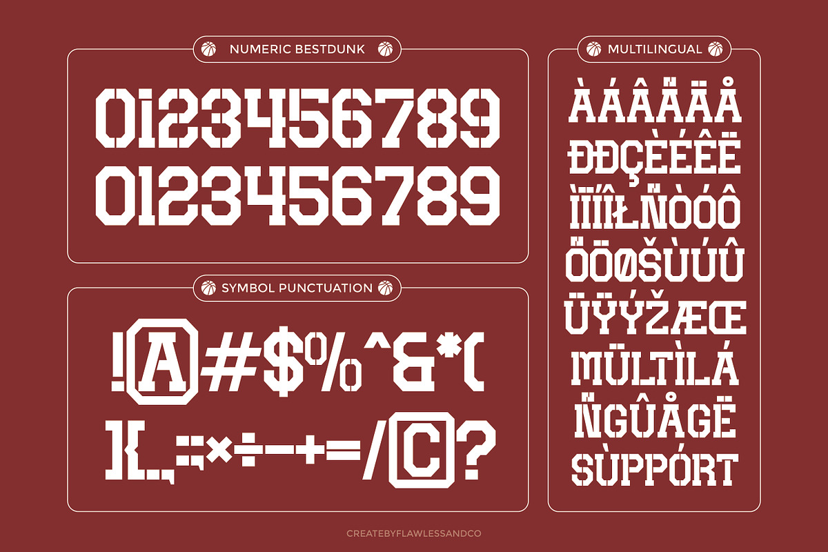 Best Dunk - Modern Sport Font, a Font by Flawless And Co (Photo 10 of 10)