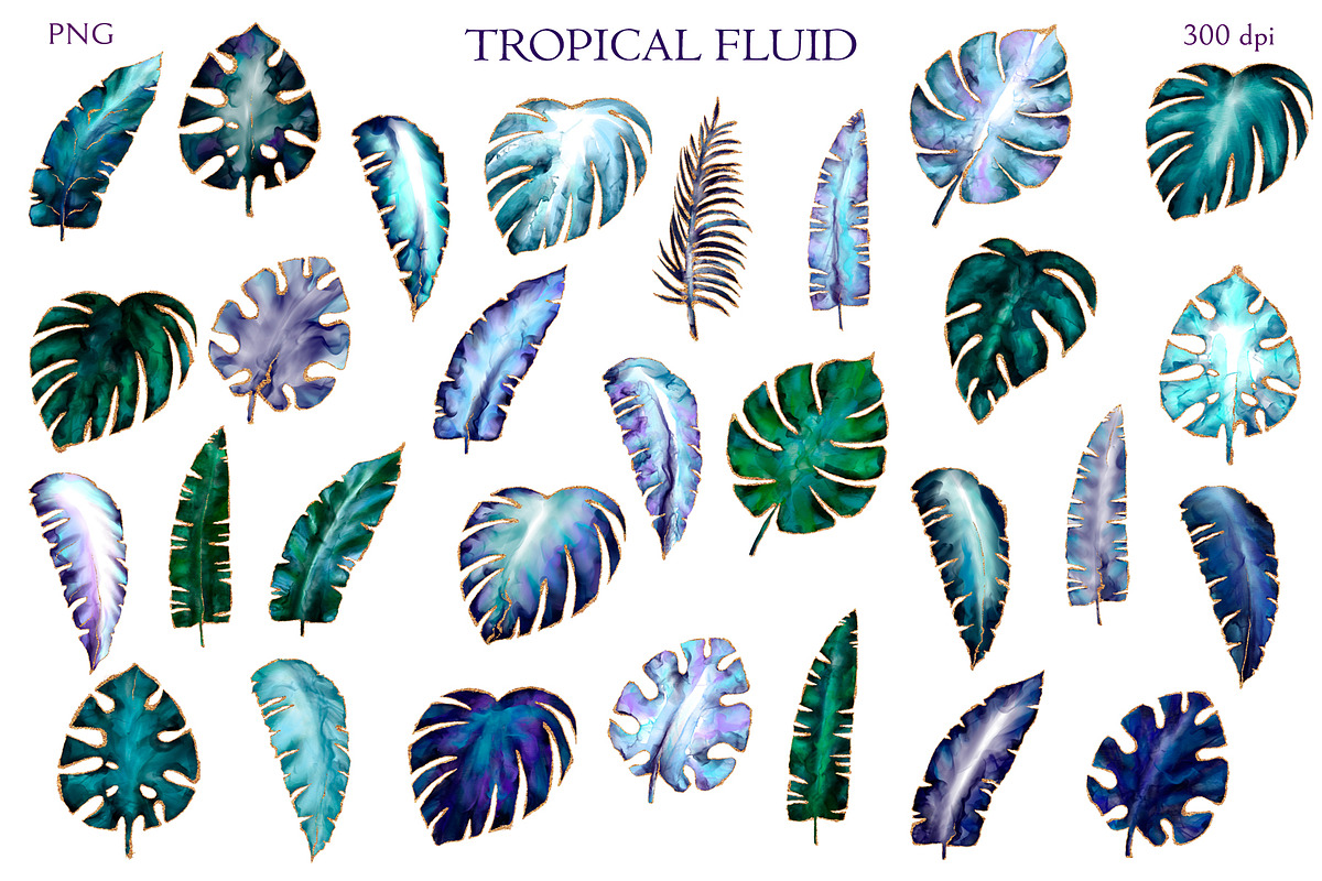 Tropical Fluid, a Texture Graphic by Salted Galaxy (Photo 5 of 12)