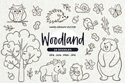 Woodland - Forest Animals, an Animal Illustration by insemar (Thumbnail 1 of 4)