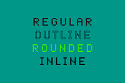 Pixora - Versatile Pixel Typeface, a Sans Serif Font by alpercakici (Thumbnail 5 of 10)