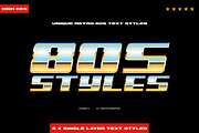 Retro 80s Text Styles byDBDS, a Brushes & More by dbdslondon (Thumbnail 6 of 8)
