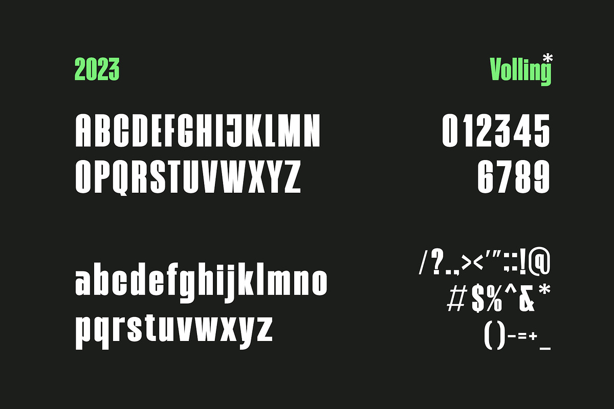 Volling - Modern Condensed Sans Seri, a Sans Serif Font by TypeLogue (Photo 5 of 5)
