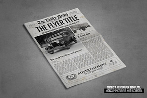 Photoshop Newspaper Template