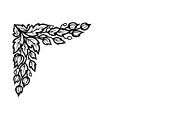 Floral Corner Ornament Vector Bundle, an Illustration by Designs_River (Thumbnail 32 of 51)