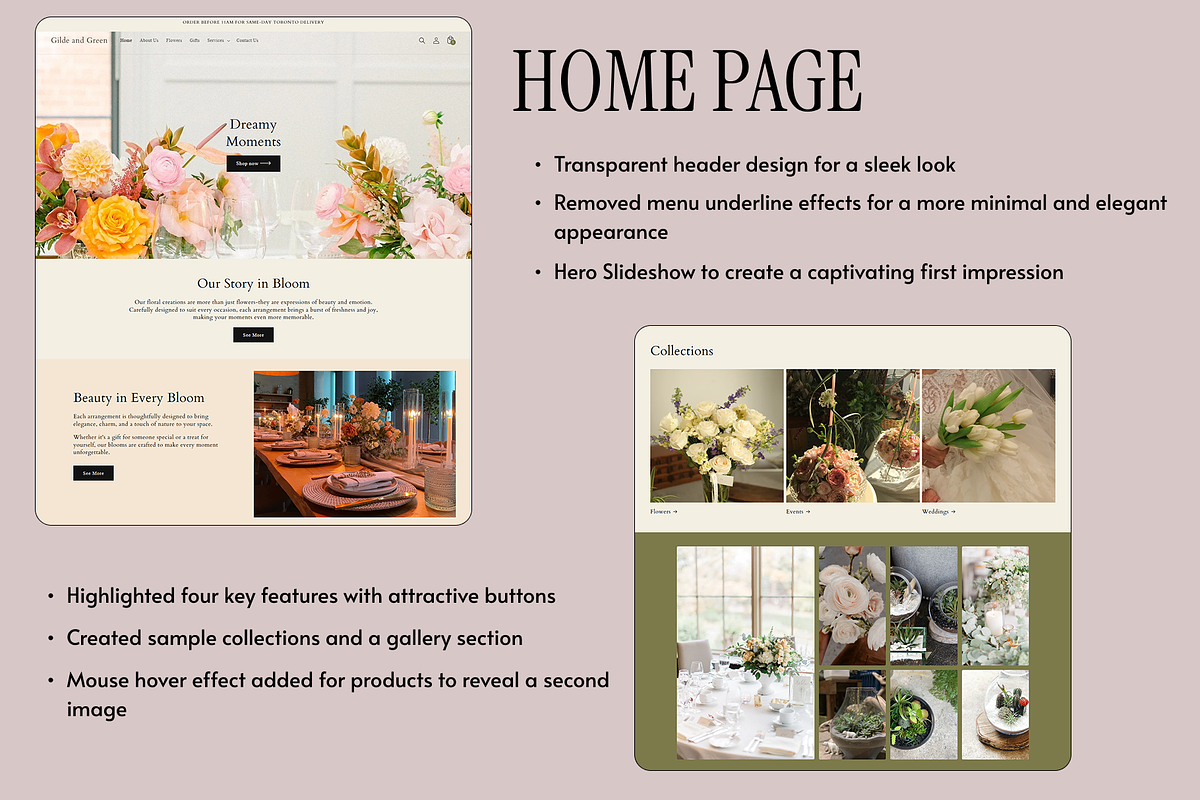 Premium Website Service for Business, a Shopify Template by Menekshev (Photo 3 of 9)