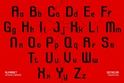 Gothelar, a Sans Serif Font by CuratedType Studio (Thumbnail 4 of 10)