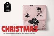 Christmas Vector Illustrations, an Illustration by dicreate (Thumbnail 4 of 12)