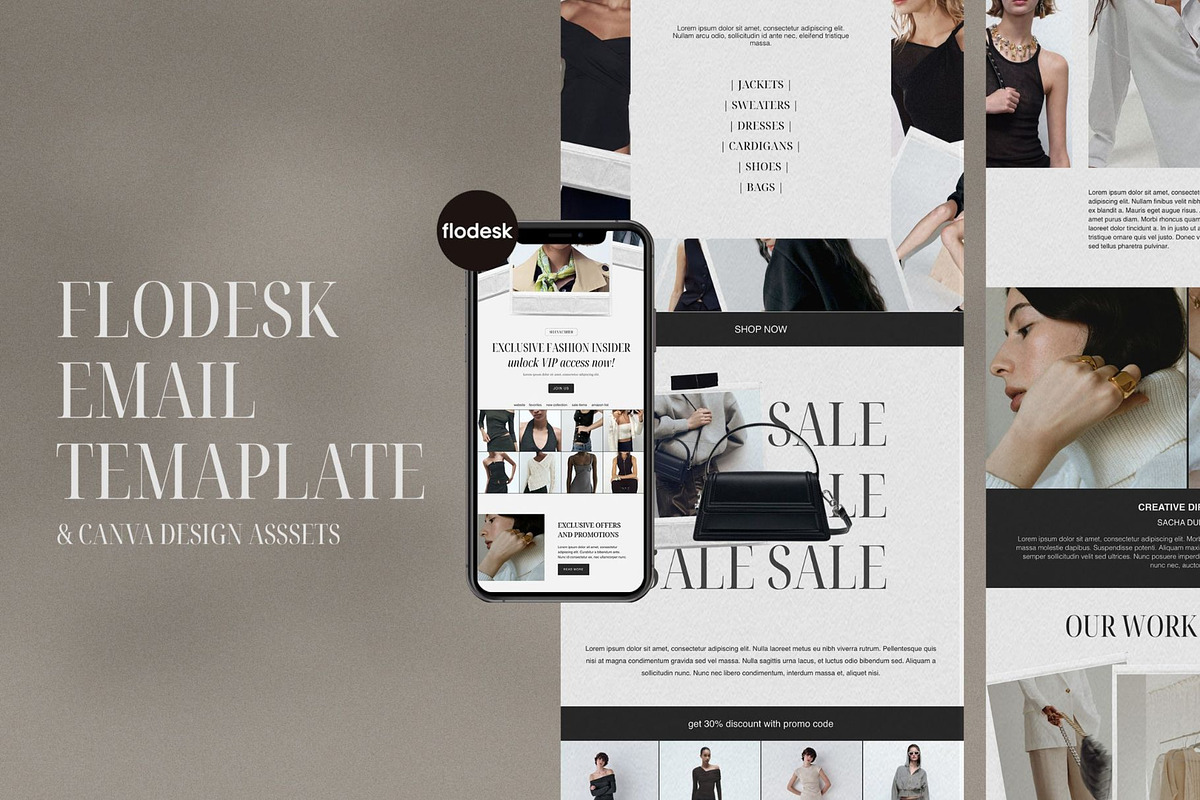 Flodek Email Newsletter template, an Email Template by Amaré Creative (Photo 3 of 5)