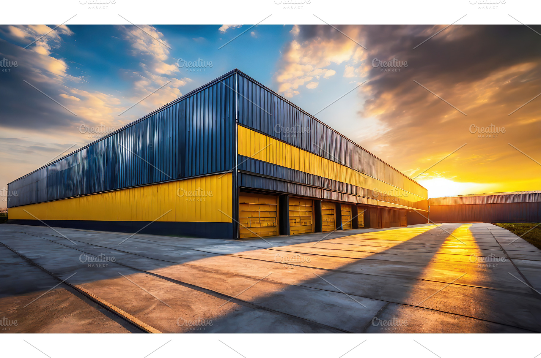 A large industrial building with a, an Architecture Photo by Igor Tichonow