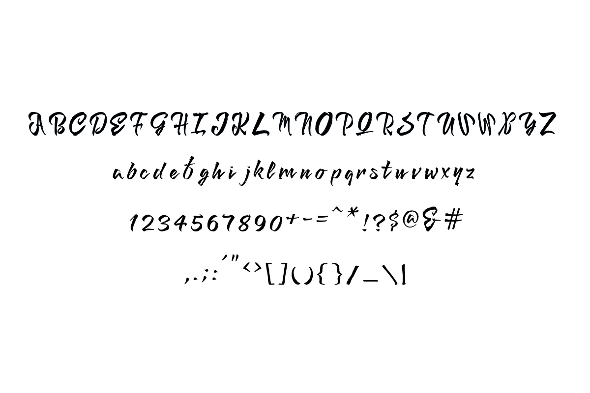 Brushy - Modern Typeface, a Serif Font by Made by Cap (Photo 2 of 5)