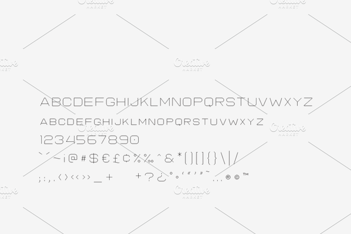 UNION - Laser, Craft Cutter Font preview 2