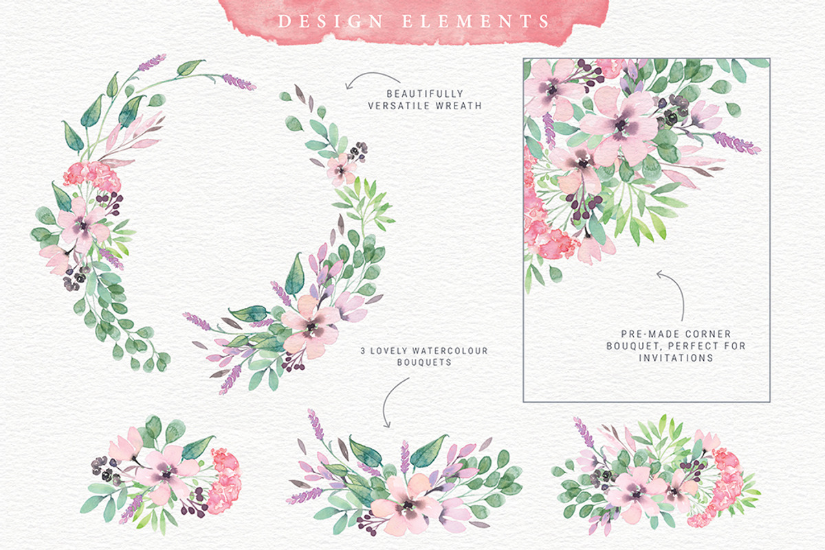 Spellbound Watercolour Design Kit, an Illustration by Lisa Glanz