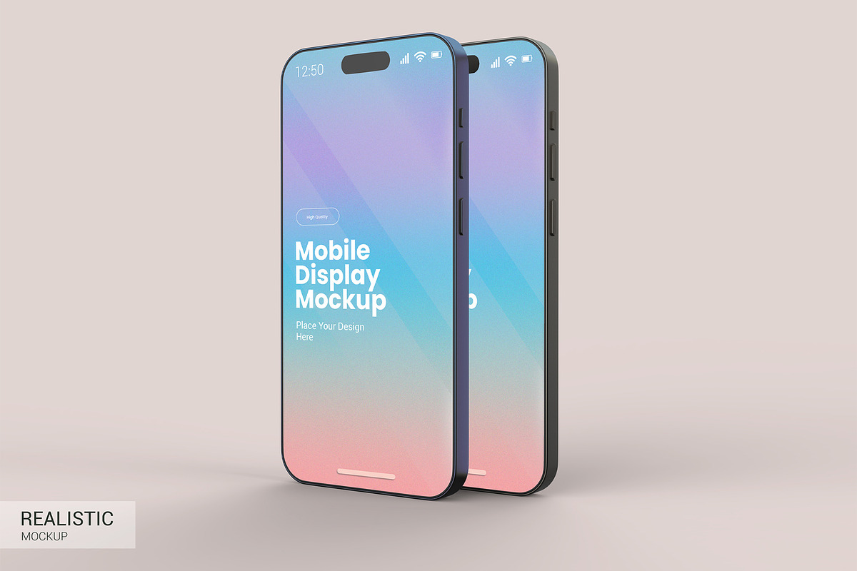 Mobile Display Mockup