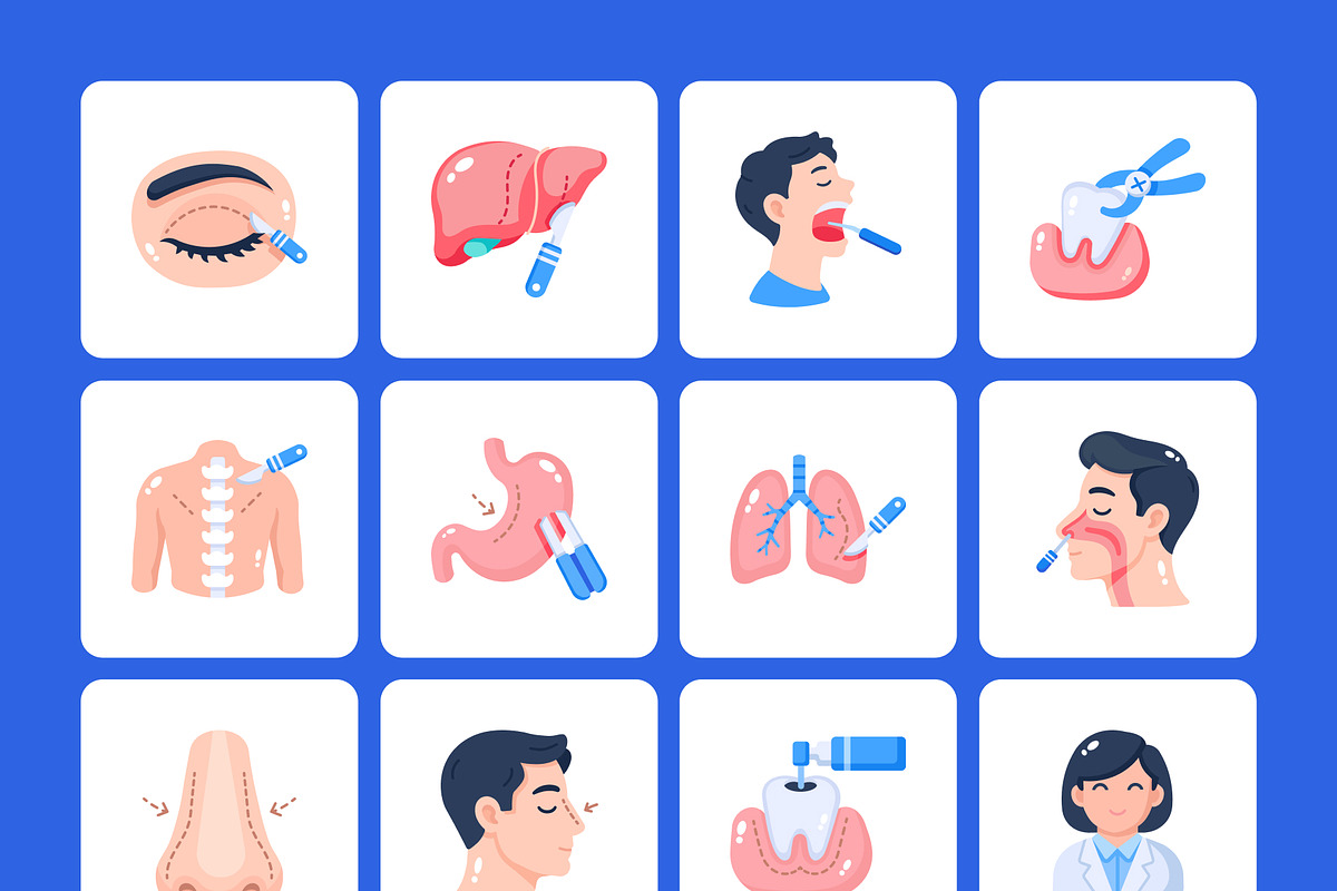105 Surgery Icons Bundle, an Emoji Icon by Prosymbols (Photo 10 of 11)