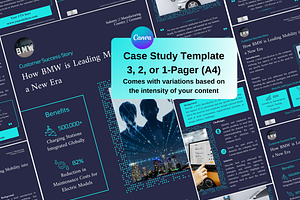 Technology Saas Case Study Template