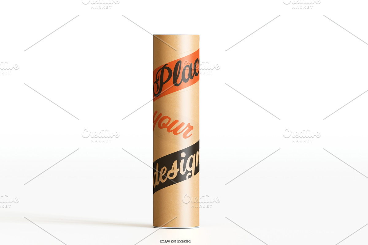 Paper tube packaging mockup bundles, a Packaging Mockup by Ambo Ampeng (Photo 2 of 32)