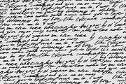 Illegible handwriting seamless, a Pattern Graphic by pashabo (Thumbnail 2 of 5)