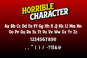 Horrible Modern Vintage Display, a Font by IHDSTD (Thumbnail 9 of 9)
