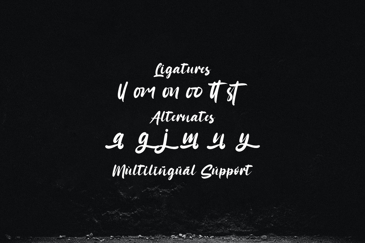 Sattomy - Handwritten Font, a Script Font by StringLabs (Photo 12 of 13)