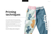 Kids Fleece Joggers Mockup Set, an Apparel Mockup by creatsy5 (Thumbnail 3 of 7)