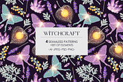 Witchcraft Patterns, a Pattern Graphic by GreyLilac (Thumbnail 1 of 10)