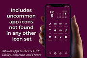 300 Wine Minimal iOS Icon 14 Pack, an Icon by A Good Design Studio (Thumbnail 2 of 5)