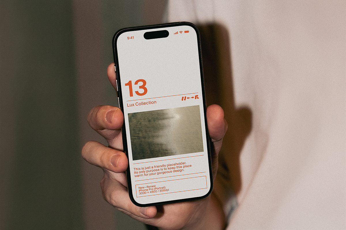 Warm Vintage Bundle, an iPhone Mockup by New—Renew (Photo 5 of 5)
