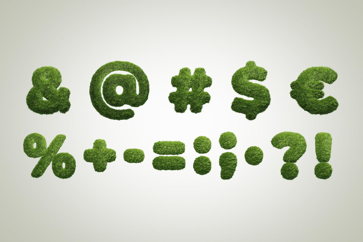 Grass Text 3D Letters Set, an Object Graphic by Kotulsky Mockups (Photo 5 of 6)