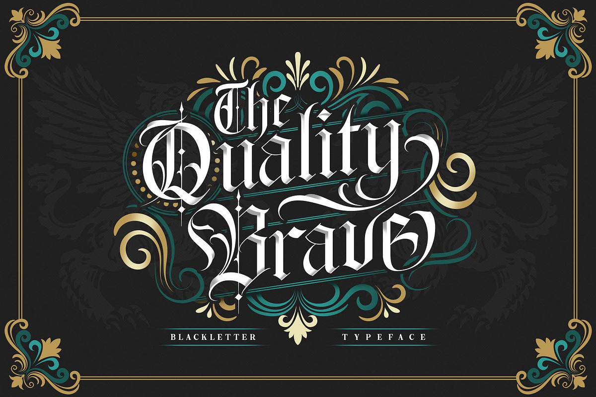 The Blackletter Bundle Alitdesign, a Blackletter Font by alit design (Photo 19 of 19)