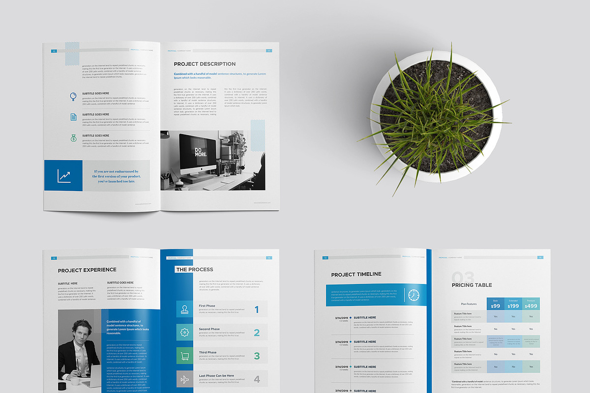 Proposal Bundle, a Brochure Template by BrochuresFactory (Photo 8 of 17)