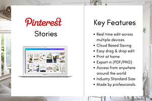 Pinterest Stories Template - Realtor