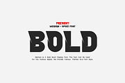 Merhan - Sporty Font, a Sans Serif Font by Iqsiart Studio (Thumbnail 3 of 7)